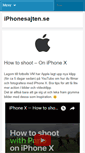 Mobile Screenshot of iphonesajten.se